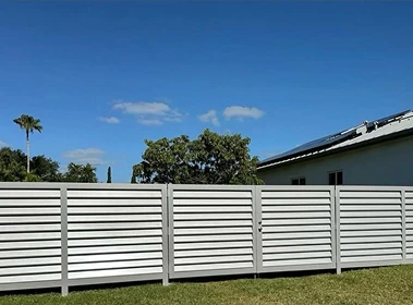 Galvanized Fence