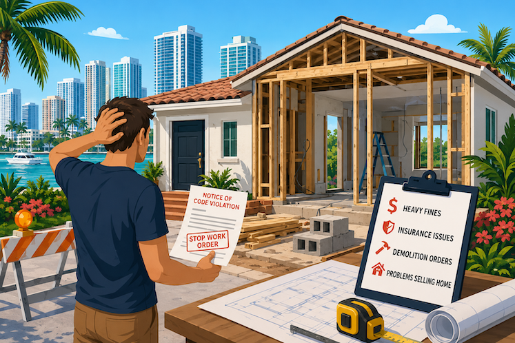 What Happens When You Renovate Without Permits in Miami?