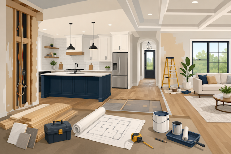 What to Expect During a Whole-Home Remodeling Project