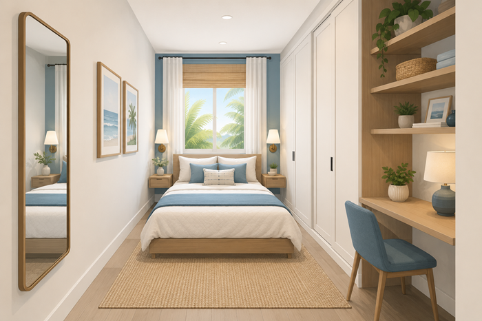 Smart Layout Ideas for Narrow Bedrooms in Delray Beach