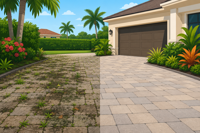 Why Unsealed Pavers Attract Mold, Ants and Weeds Fast
