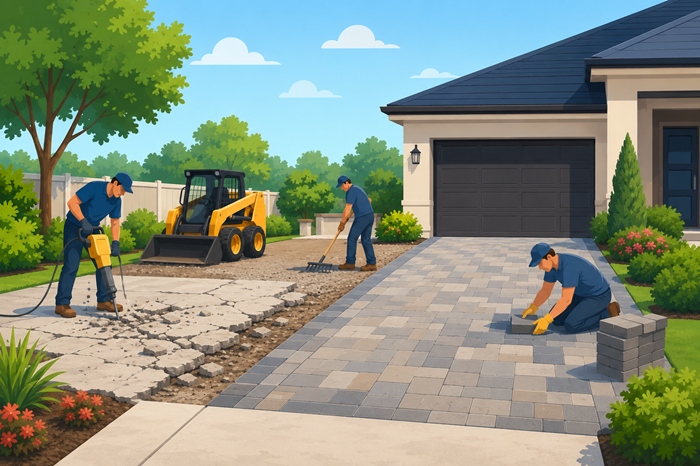 How Much Does Driveway Replacement Cost Per Square Foot?