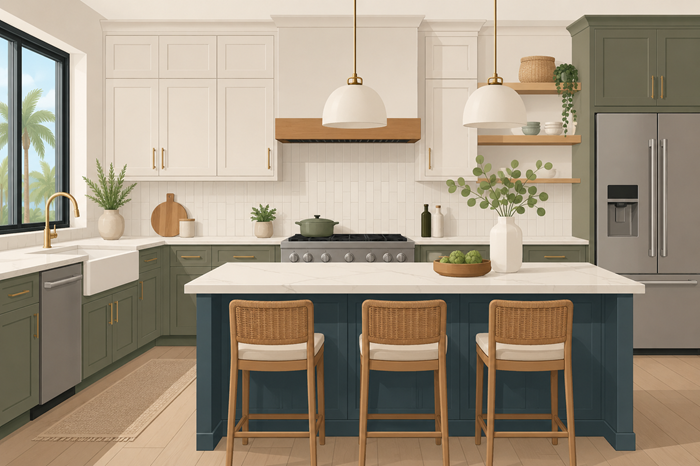 Modern Shaker Kitchen Cabinet Door Styles for Miami Homes