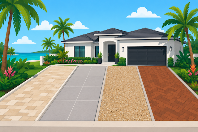 Best Driveway Materials for South Florida Homes