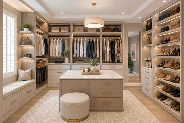 How to Remodel a Walk-In Closet in Delray Beach Homes