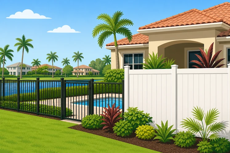 Best Fence Types for Boca Raton Homes