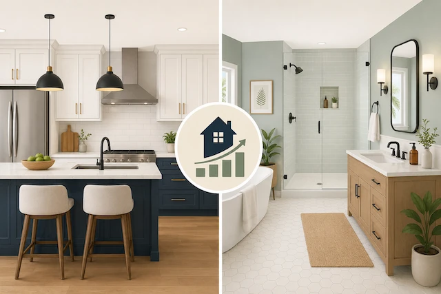 Kitchen vs. Bathroom Remodel: Which Offers Better ROI?